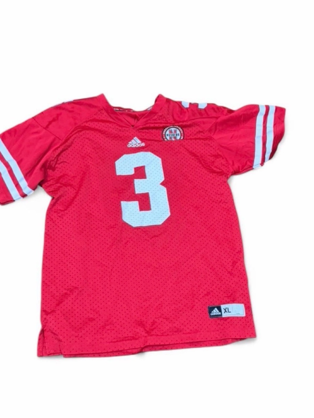 Vintage Adidas, Nebraska huskers football jersey